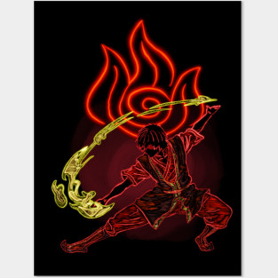 Zuko Posters and Art