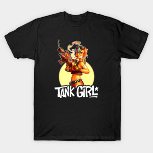 Tank Girl (Black Print) T-Shirt