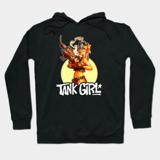 Tank Girl (Black Print) Hoodie