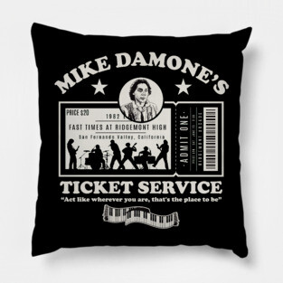 Damone's Ticket Service Pillow