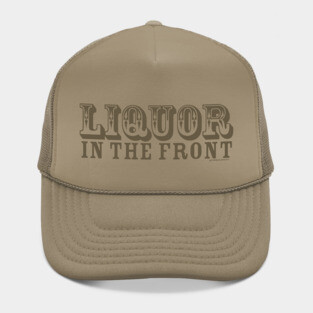 LIQUOR FRONT POKER BACK Hat
