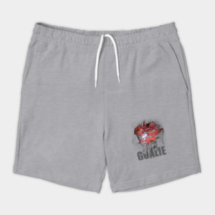 Torn Brick Wall Hockey Goalie - hockey player Shorts