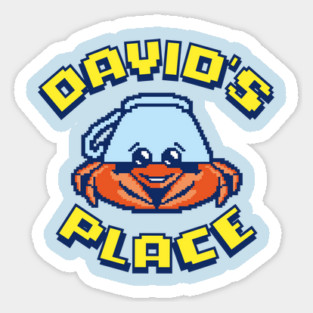 David's Place Logo Sticker