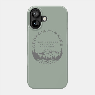 Georgia to Maine Phone Case