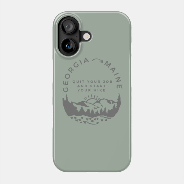 Georgia to Maine Phone Case by Ela @ Camp Happy Hour