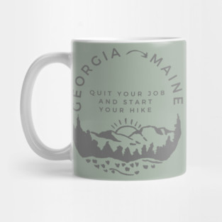 Georgia to Maine Mug