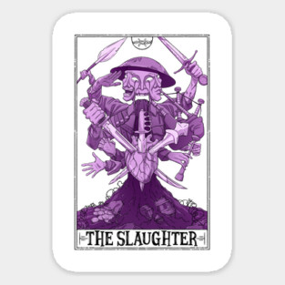 The Slaughter Tarotesque (Light) Sticker