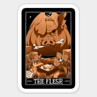 The Flesh Tarotesque Magnet