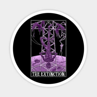 The Extinction Tarotesque (Dark) Magnet