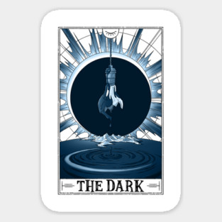 The Dark Tarotesque (light) Sticker
