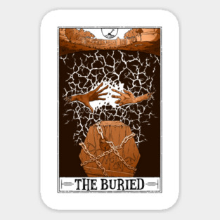 The Buried Tarotesque (light) Magnet