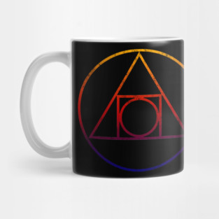 philosopher stone rainbow Mug