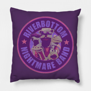 Riverbottom Nightmare Band Vintage Retro Pillow