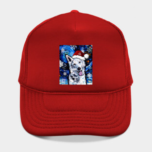Swiss Shepherd Santa Hat
