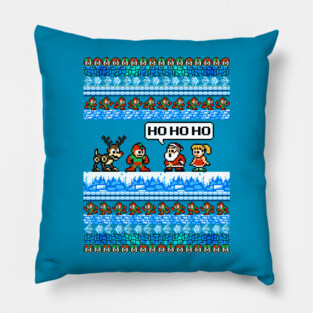 Mega Ugly Christmas Sweater Pillow