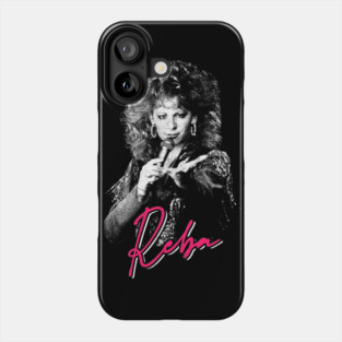 Reba // Vintage-Style 80s Fan Design Phone Case