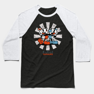 Cuphead Retro Japanese Baseball T-Shirt