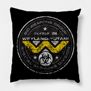 Weyland Yutani Bio-weapons Division Pillow