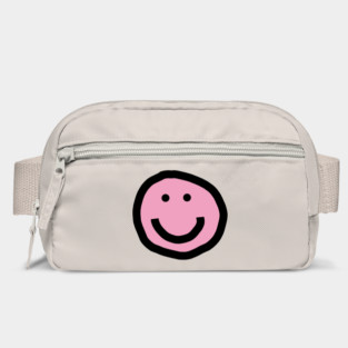 Pink Smiley Face Bag