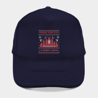 FUNNY YOUSE GUYS PHILLY UGLY CHRISTMAS SWEATER JAWN PHILADELPHIA Hat