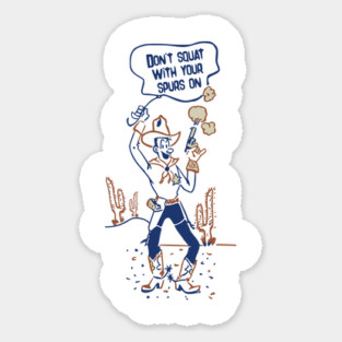 Cowboy Sticker