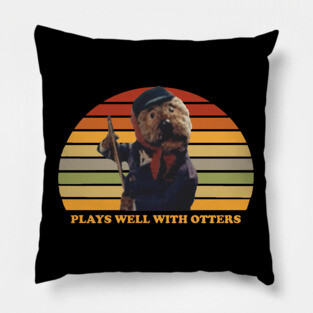 Emmet Otter - Plays Well With Otters Pillow
