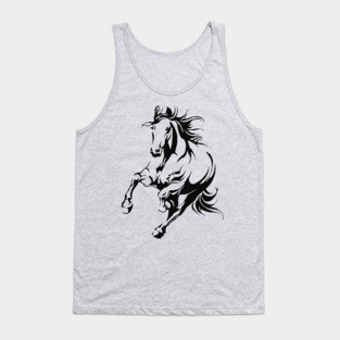 Horse Zika Tank Top