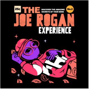 The Joe Rogan Experience Hipster Alien Posters and Art