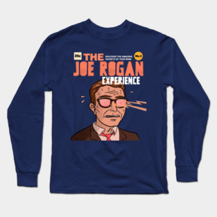 The Joe Rogan Experience Comic Book Style Long Sleeve T-Shirt