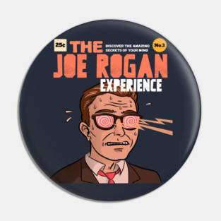 The Joe Rogan Experience Comic Book Style Pin