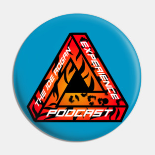 Joe Rogan Experience Tiger Print Logo Pin