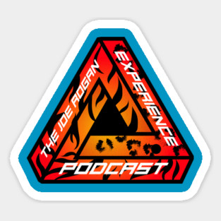 Joe Rogan Experience Tiger Print Logo Sticker