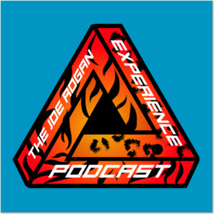 Joe Rogan Experience Tiger Print Logo Posters and Art