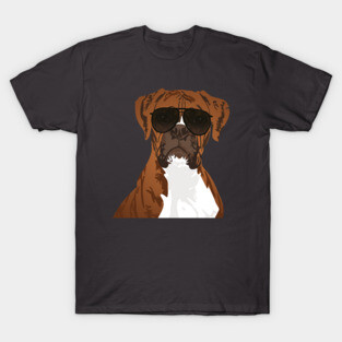 Cool Boxer Dog for Dog Lovers T-Shirt