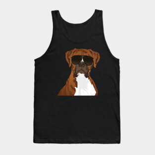 Cool Boxer Dog for Dog Lovers Tank Top