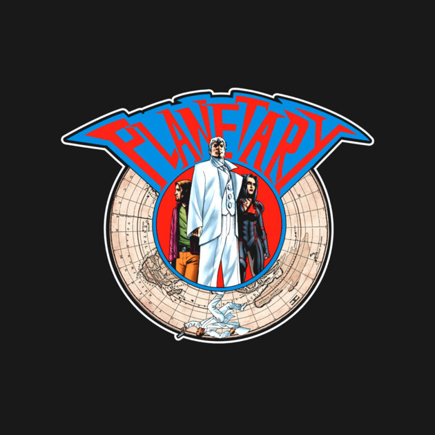 Planetary (Black Print) T-Shirt