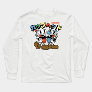 Cuphead and Mugman Long Sleeve T-Shirt