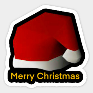 Santa Hat Sticker