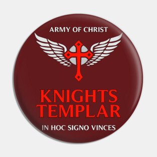 Knights Templar Unique Custom Designed Epic Insignia Pin