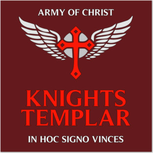 Knights Templar Unique Custom Designed Epic Insignia Posters and Art