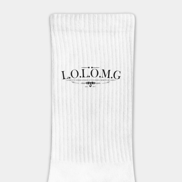 LOLOMG - London and Other London Outstanding Mercenary Group Logo by Rusty Quill