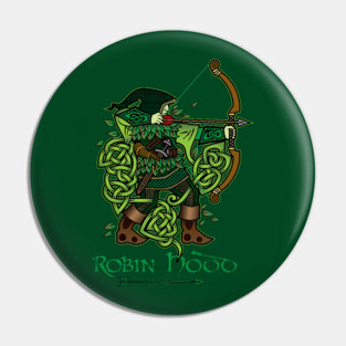 Robin Hood (Full Color Version) Pin