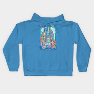 Toxic Jungle Kids Hoodie
