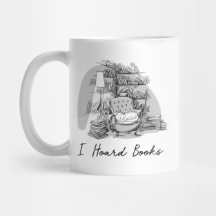 I Hoard Books Mug