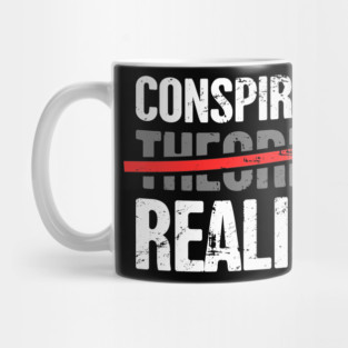 Conspiracy Theory Graphic For Conspiracy Theorist Mug