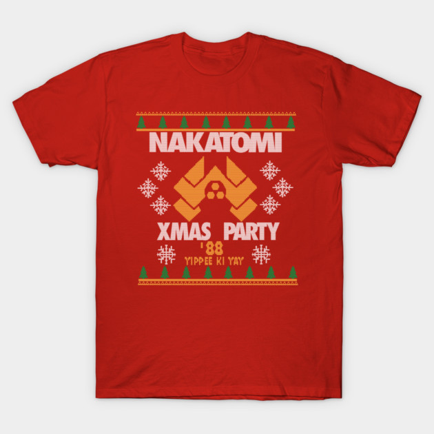Nakatomi Christmas Party 88 T-Shirt by carloj1956