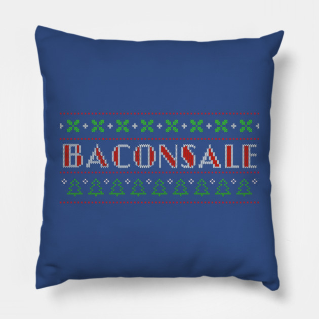 Jingle Baconsale Pillow by baconsale