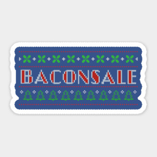 Jingle Baconsale Sticker