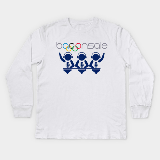 United Podcast of Baconsalia Kids Long Sleeve T-Shirt by baconsale