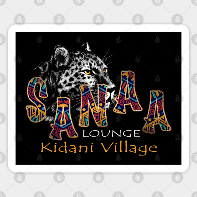 Sanaa Lounge Kidani Village at Animal Kingdom Lodge Sticker by Joaddo